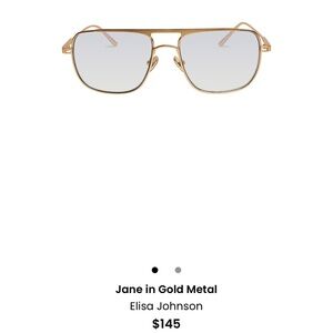 Gold Metal Sunglasses